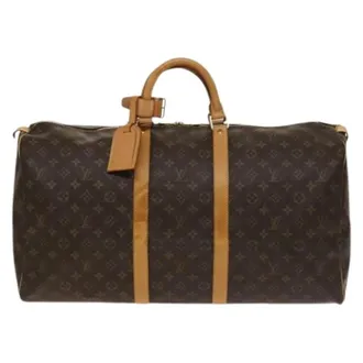 Louis Vuitton Pre-owned Weekend Bags, unisex, Brown, Size: ONE SIZE Pre-owned Keepall Bag