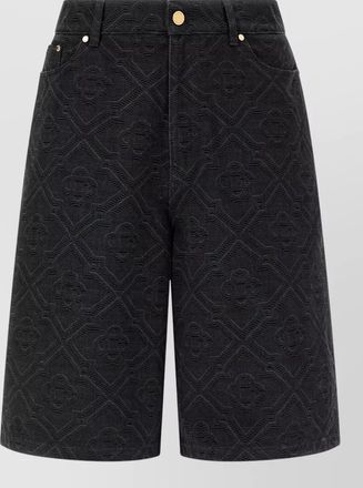 Casablanca denim bermuda shorts