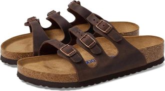 Birkenstock Womens Birkenstock Florida 00053903 Sandals Habana Oiled Leather ZOGG2149