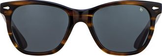 American Optical Saratoga 54mm Square Nylon Polarized in Brown Demi - Gyn-P at Nordstrom