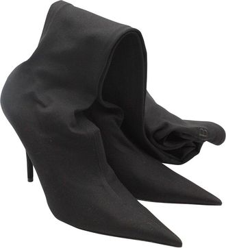 Balenciaga Womens Polyamide Thigh-High Knife Boot (Authentic Pre-Loved)