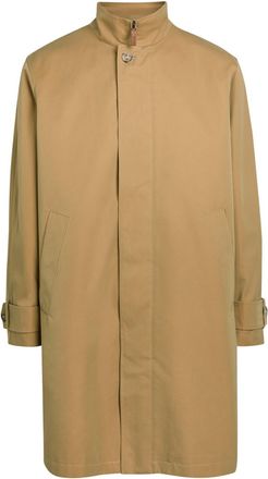 Tod's Cotton Trench Coat - Beige - XL