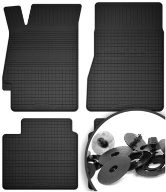 OEM Alfombrillas De Goma + Topes Para: Minivan Mazda Premacy I (1999-2005)