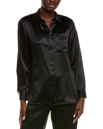 Lafayette 148 New York Ruxton Silk Blouse