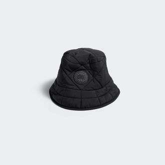 Canada Goose Puffer Reversible Bucket Hat (Men, Black, L/XL)