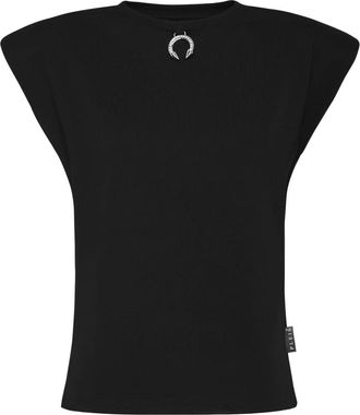 Philipp Plein Sleeveless Tops - Dames - Tops zonder mouwen - Zwart - XL - Tops
