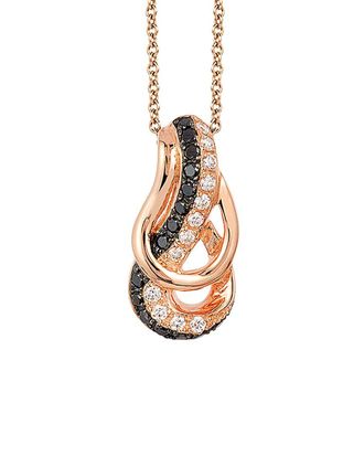 Le Vian 14K Rose Gold 0.27 Ct. Tw. Diamond Pendant