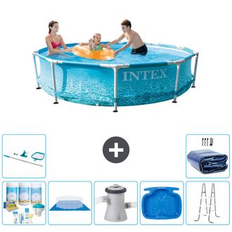 Intex Piscina Con Estructura Redonda - 305x76 Cm - 7-piezas S20365