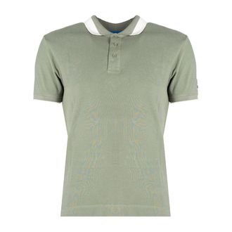 Invicta Polo Shirt a Taglio Dritto - - Tops - Uomo - Verde - M