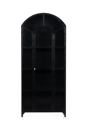 Anthropologie Belmont Arched Metal Cabinet
