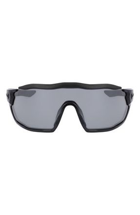 Nike Show x Rush 58mm Shield Sunglasses in Anthracite/Silver Flash at Nordstrom