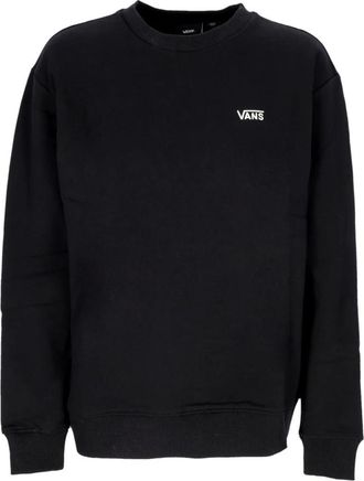 Vans Zwarte Crewneck Sweatshirt met V Stijl - Dames - Sweatshirts - Zwart - XS - Katoen - Hoodies & sweatvesten