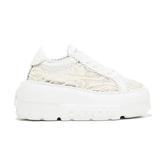 Casadei Sneakers, female, White, Size: 8 1/2 US Nexus Chantilly Sneaker