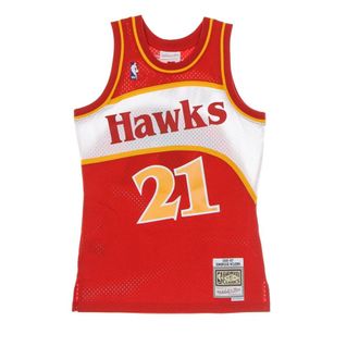 Mitchell & Ness Sportswear, male, Red, Size: XL Dominique Wilkins NBA Swingman Jersey