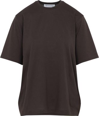 Frankie Shop T-Shirts Marrone-Donna
