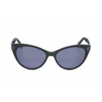 Anna Sui Ladies Black Cat Eye Sunglasses AS 5098A