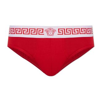 Versace Uomo, Mutande, Rosso, M, new