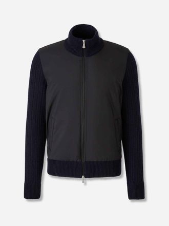 Gran Sasso Padded Wool Cardigan