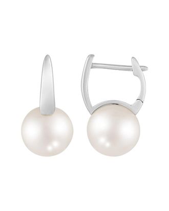 Splendid Pearls 14K 8-8.5Mm Pearl Drop Earrings