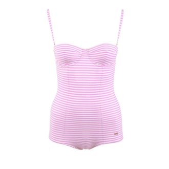 Dolce & Gabbana Stripes One-piece - female - Dolce & Gabbana - Swimsuits - Pink - ONE SIZE - Swimwear