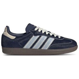 adidas Womens Originals Samba OG - Shoes Night Indigo/Clear Sky/Tactile Blue Size 10.5