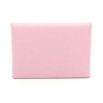 Herm&egrave;s Pink Epsom Leather Coin Purse/Coin Case (Pre-Owned)