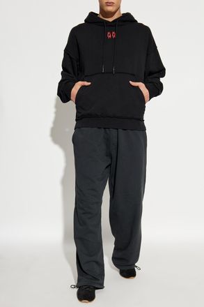 44 Label Group Sweatshirt With Logo, Mens, Black