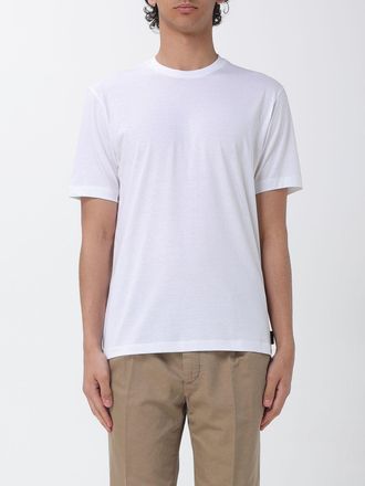 Zanone T-shirt in cotone e seta basic Zanone