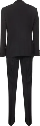 Giorgio Armani Mens Tuxedo Suit, Virgin Wool, Black Suits