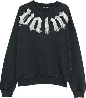 Palm Angels Big Neck Logo Printed Sweatshirt