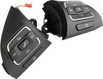 OEM Un Par De Botones De Control Multifunci&oacute;n Para Volante Para Mk6 Mk6 5c0959537a 5c0959538b