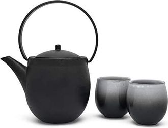 Bredemeijer Bredemeijer Sendai Set Regalo Tetera Fundici&oacute;n Negra 1,2l