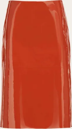 Ferragamo Donna Gonna dritta Arancione