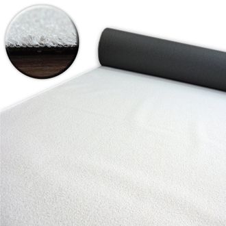 RugsX RugsX Artificial Grass Spring Rug in White | Size: 170 cm x 400 cm
