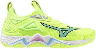 Mizuno Mizuno Wave Momentum 3 Sneakers Mens Neo Lime Volleyball Shoes SHOP432