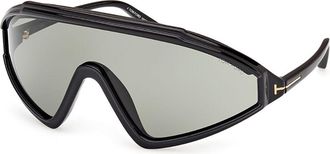 Tom Ford FT1121 LORNA 05A Mens Sunglasses Black Size 99