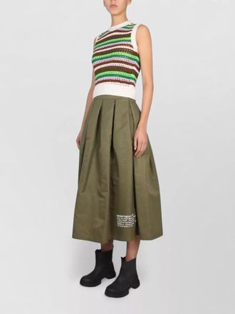 Department Five striped wool tank top