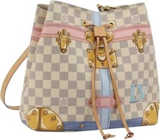 Louis Vuitton Bolso Cubo Damier Azur Pre-owned - Pre-owned - Mujer - Multicolor - ONE SIZE