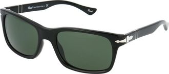 Persol Sunglasses, male, Black, Size: 58 MM Stylish Sunglasses with Model 0Po3048S