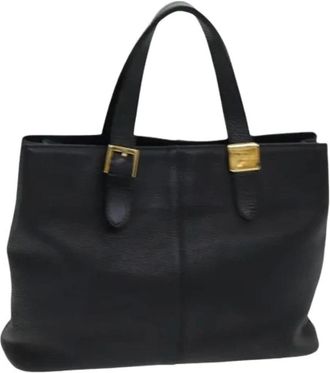 Burberry Pre-owned Handbags, female, Black, Size: ONE SIZE Pre-owned Vintage Hand Bag