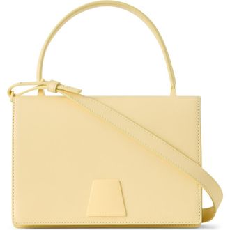 Akris Alice Leather Top Handle Bag in Flash at Nordstrom