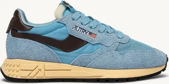 Autry SNEAKERS REELWIND LOW IN NYLON E SUEDE FORGET ME NOT E BRACKEN