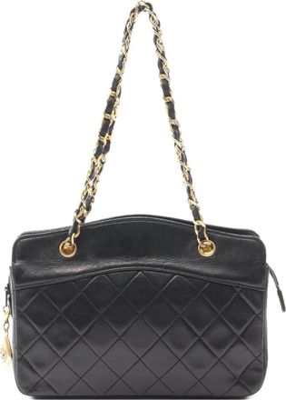 Chanel 1989-1991 quilted shoulder bag - Black