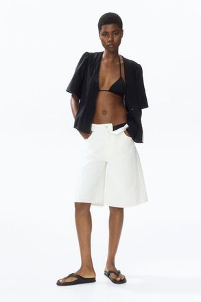 H&M Pintucked Blouse in Black at Nordstrom, Size X-Small
