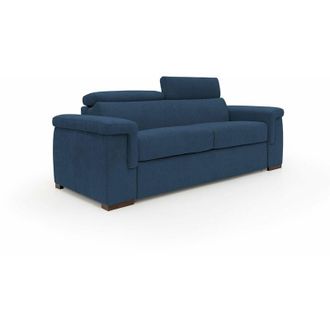 Divani.Store Divani.store - Giunone Divano letto mat. H18 220 cm (mat. 140x197 cm) blu