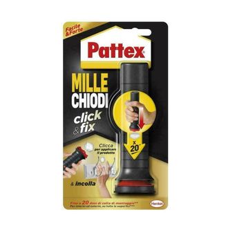Trade Shop Trade Shop - Adesivo Colla Istantanea Pattex Millechiodi Click & Fix 30g Universale