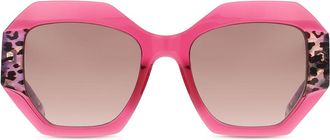 Just Cavalli SJC100V 01BV Womens Sunglasses Pink Size 53