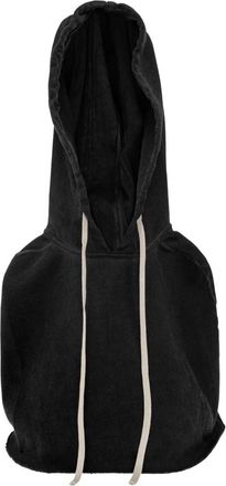 Rick Owens Hood - Dames - Hoeden - Zwart - M - Katoen - Accessoires