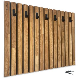 OEM Percha De Madera Lamele De 80 Cm