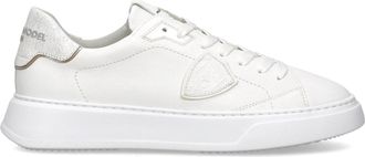 Philippe Model Temple Tennis - Heren - Sneakers - Wit - 40 EU - Katoen - Schoenen